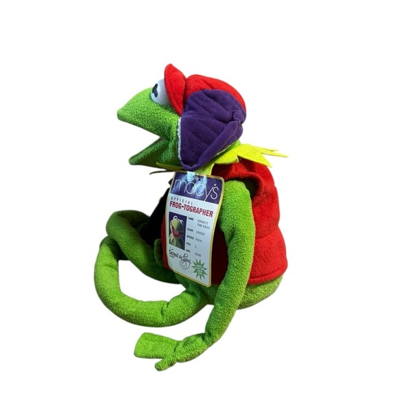 Kermit the Frog-tographer Plush 2002 Macy's Exclusive 26" w/ CAMERA - NEW Tags - Picture 7 of 12